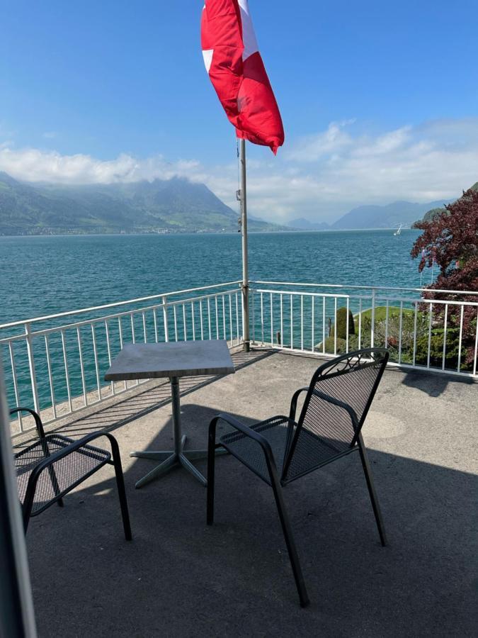 Seehotel Schwert Gersau Buitenkant foto