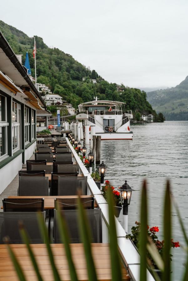 Seehotel Schwert Gersau Buitenkant foto
