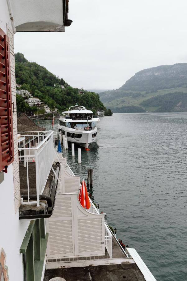 Seehotel Schwert Gersau Buitenkant foto