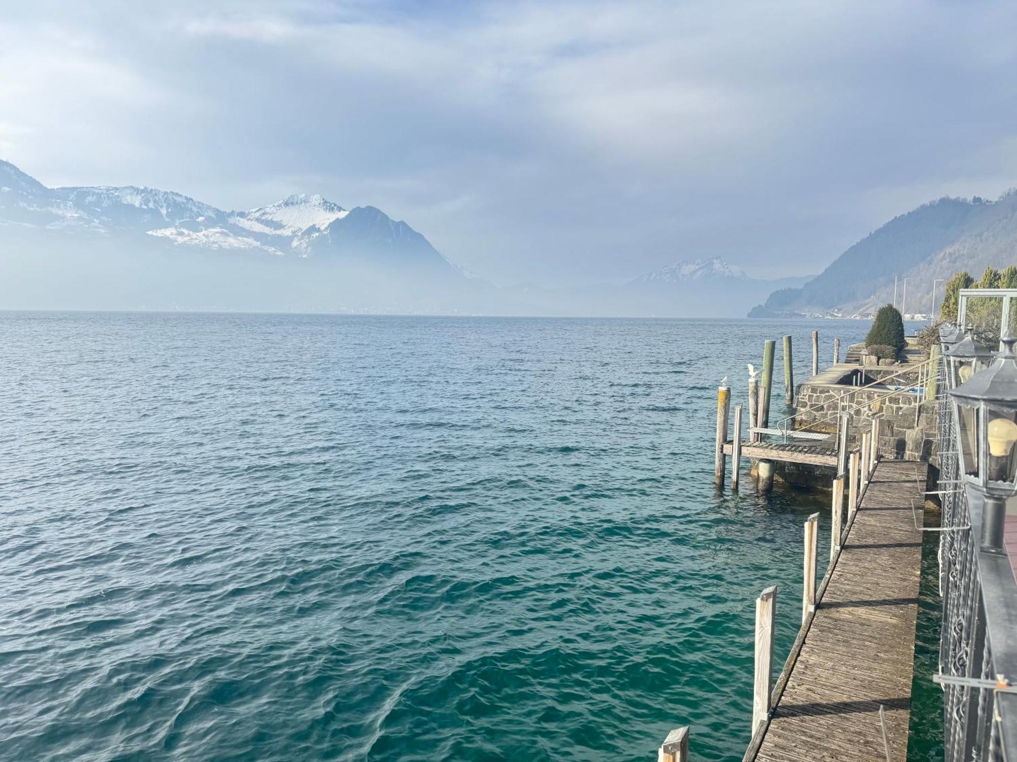 Seehotel Schwert Gersau Buitenkant foto